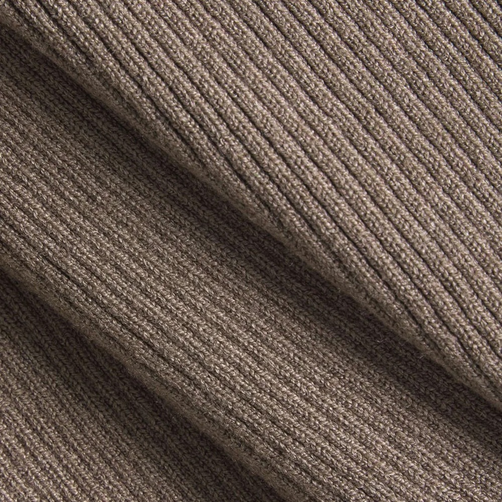 Micas Solid Button V-Neck Sweater Long-Sleeve Top… - image 5